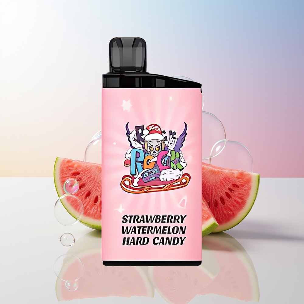 Wholesale Croatia IGET Bar 3500 Puffs Jednokratna Vape Jagoda Lubenica Tvrdi Bombon 12 Ohm Mesh Coil 1400 mAh PC+ALU