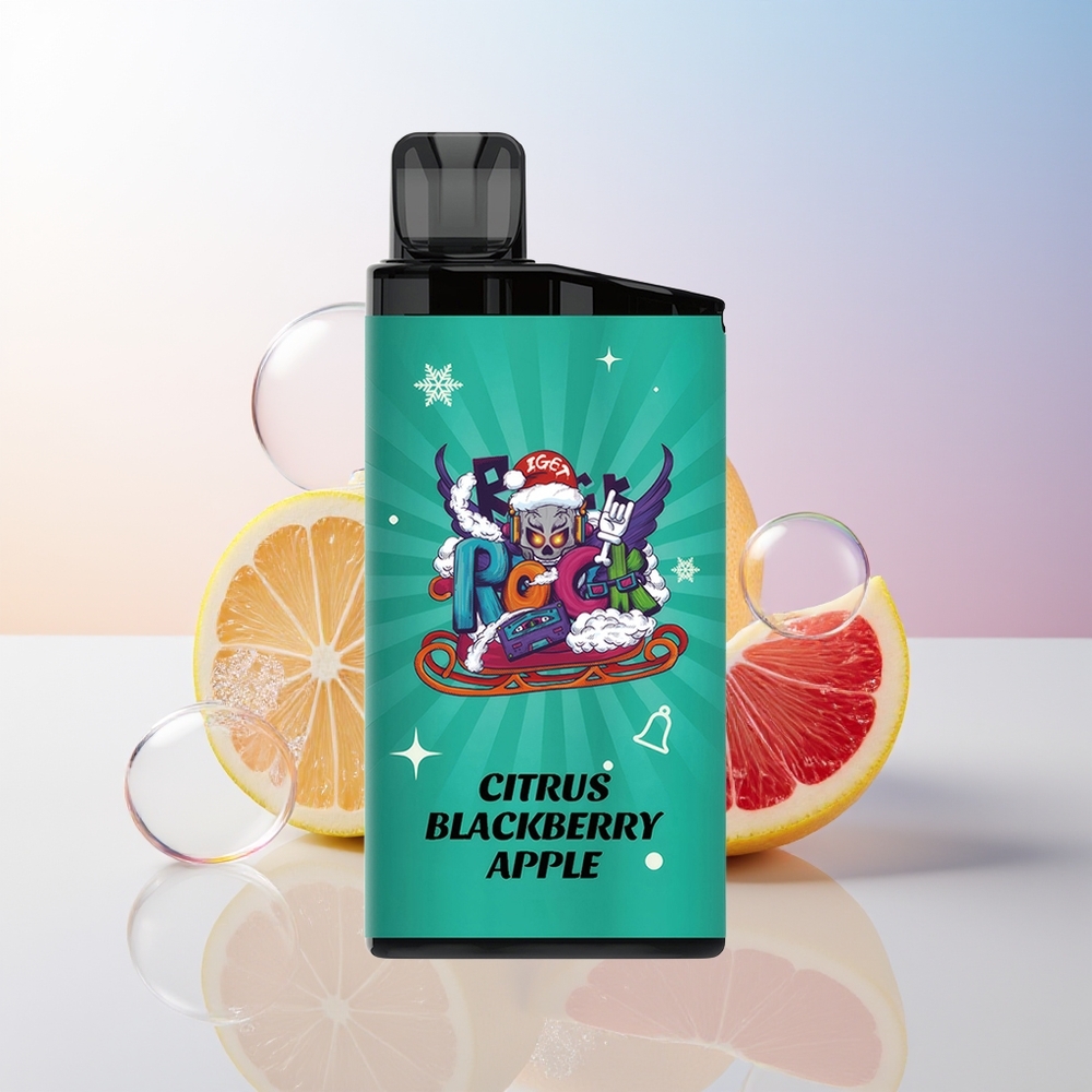 Wholesale Croatia IGET Bar 3500 Pufova Jednokratna Vape Citrus Kupina Jabuka Mesh Coil 12 Ohm