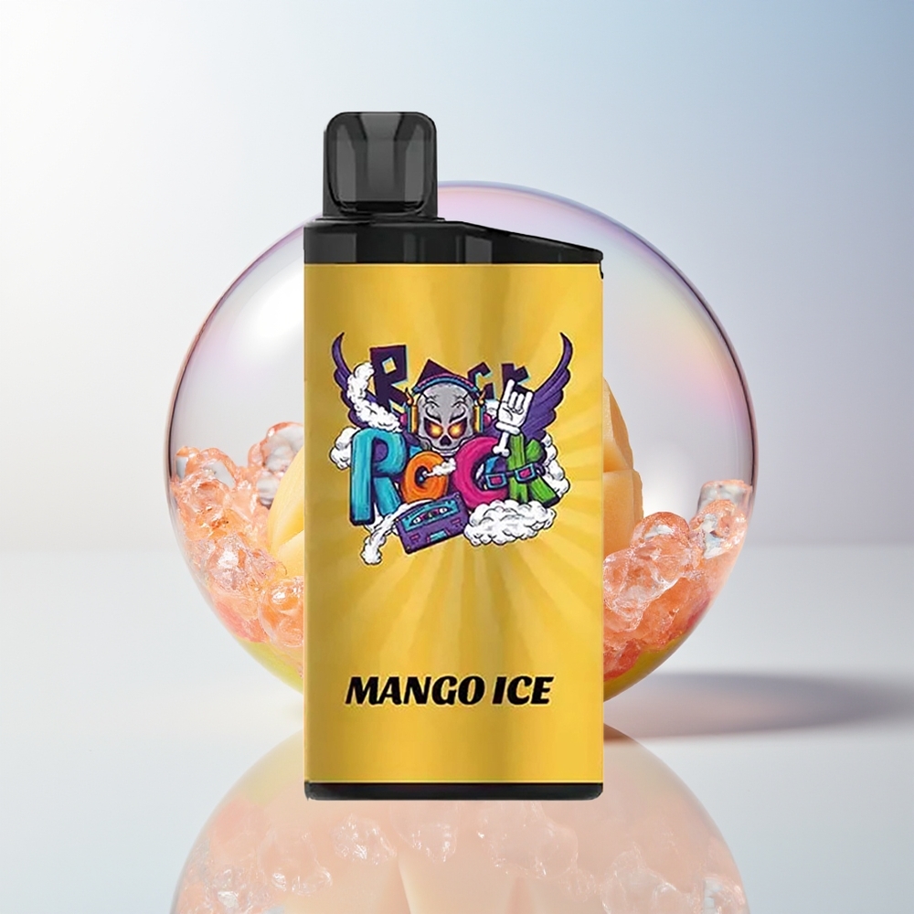 Wholesale Croatia IGET Bar 3500 Pufova Mango Led Jednokratna Vape 1400 mAh Mesh Coil