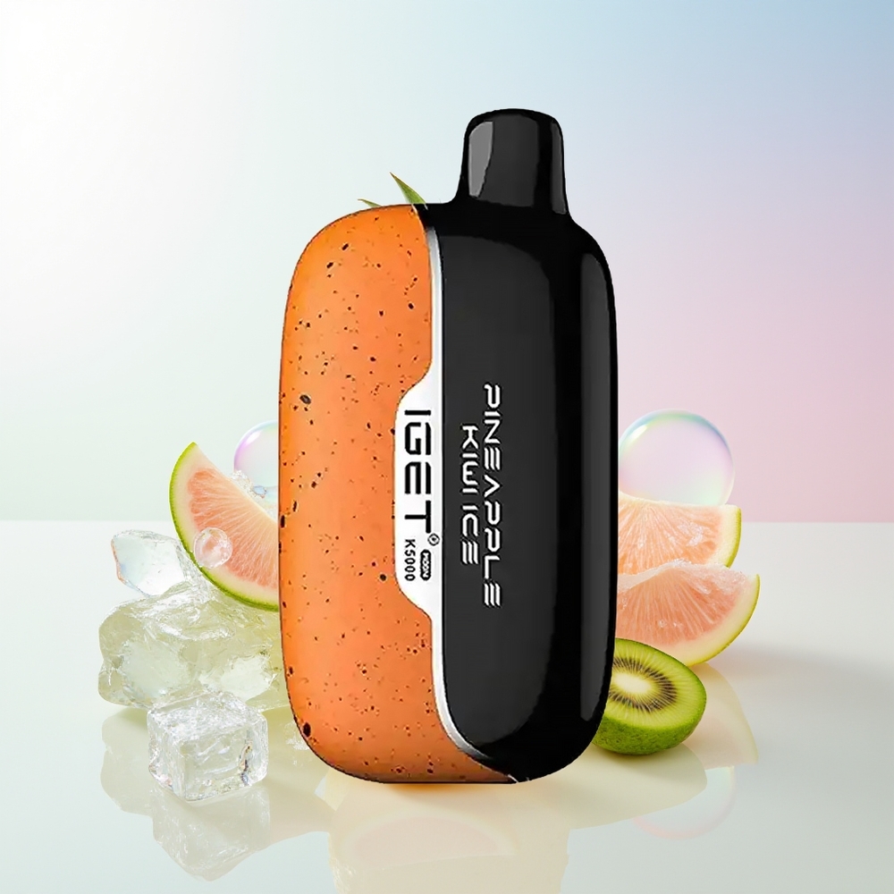 Wholesale Croatia IGET Moon K5000 Pufova Jednokratna Vape Ananas Kiša Leda (815g PC 135 Ohm 495x253x994 mm)