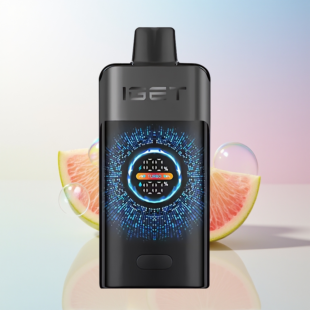 Wholesale Croatia IGET ONE 12000 Puffs Crna Šuma 2700 mAh Dual Mesh Coil Zakrivljeni Ekran