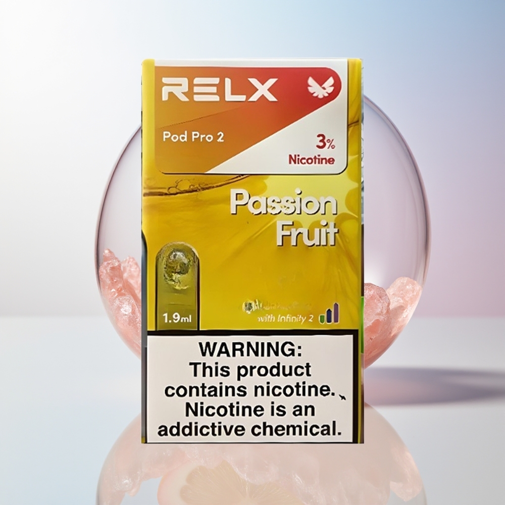 Wholesale Croatia RELX Pod Pro 2 600 puševa Marakuja 19ml 3 načina napona Eco Smooth Boost 2/3 čepova po pakiranju