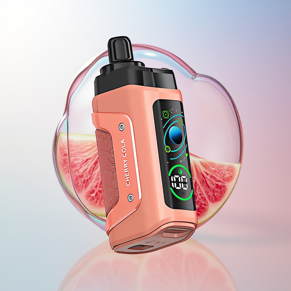 Wholesale Croatia Razz Bar 45000 Puffova Jednokratna Vape Trešnja Kola 10 Ohm Mesh Coil Type-C Punjenje