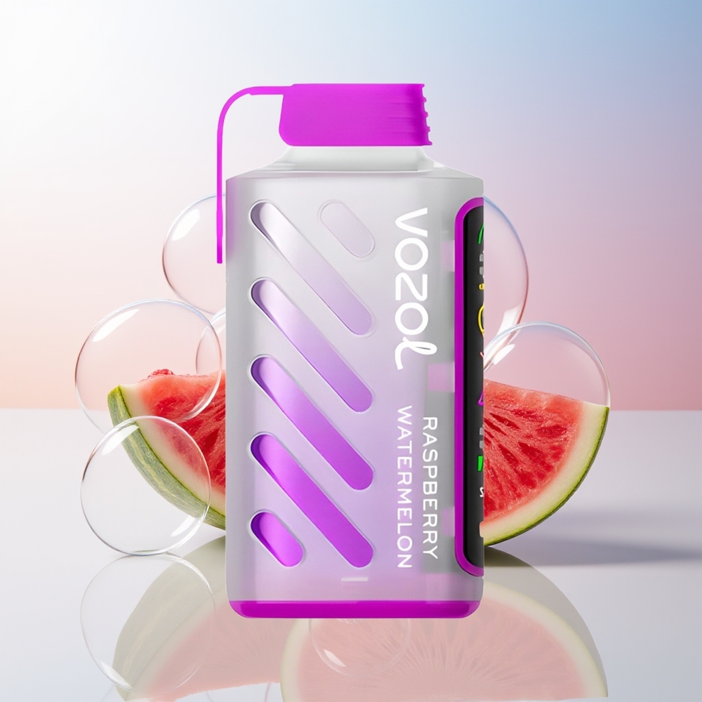 Wholesale Croatia VOZOL Gear Power 20000 Puffs Malina Lubenica SiLC Tech Dual Mesh Coil Full Screen Display 20mL 5
