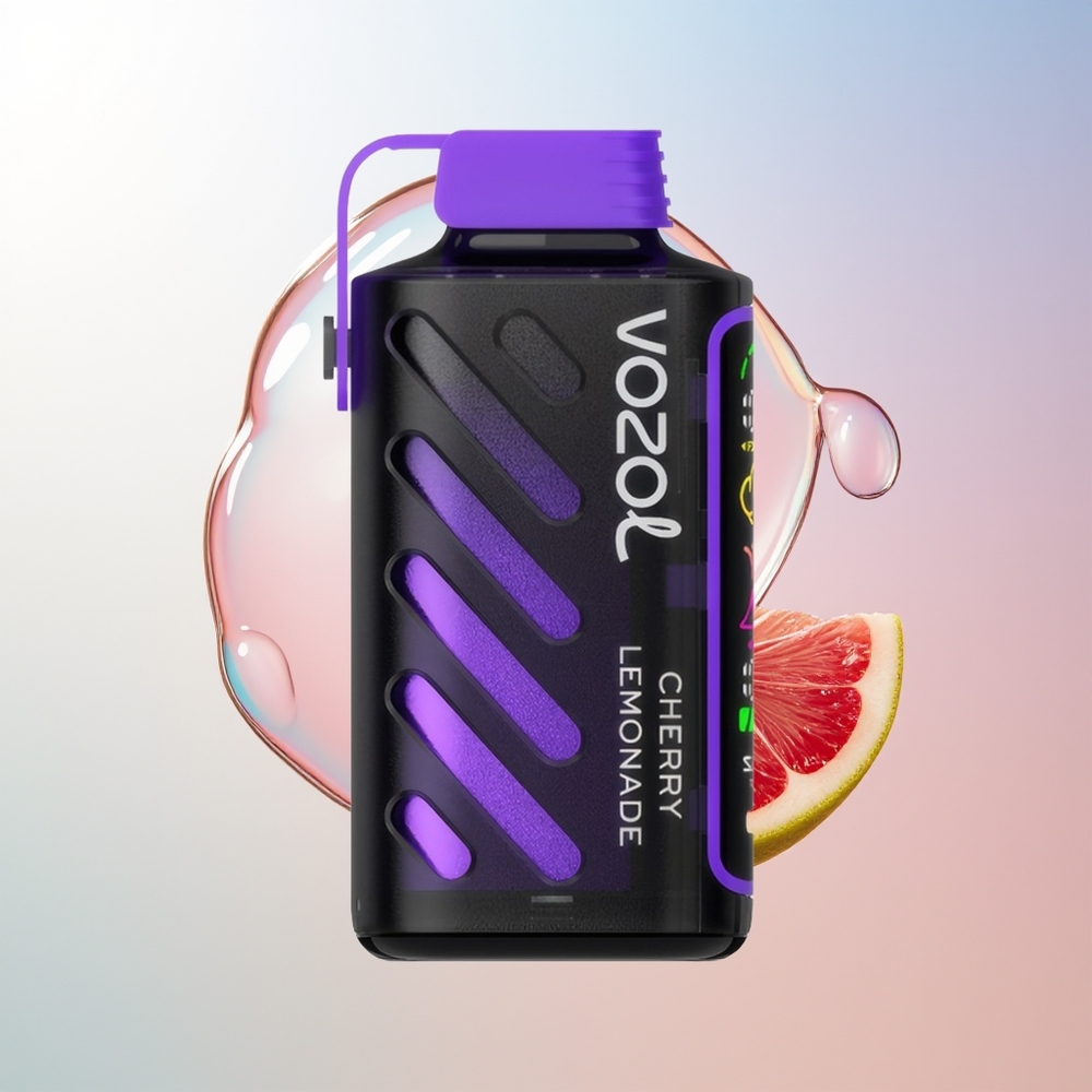 Wholesale Croatia VOZOL Gear Power 20000 Puffs Višnja Limunada SiLC Tech Dual Mesh Coil Full Screen Display 20mL 5