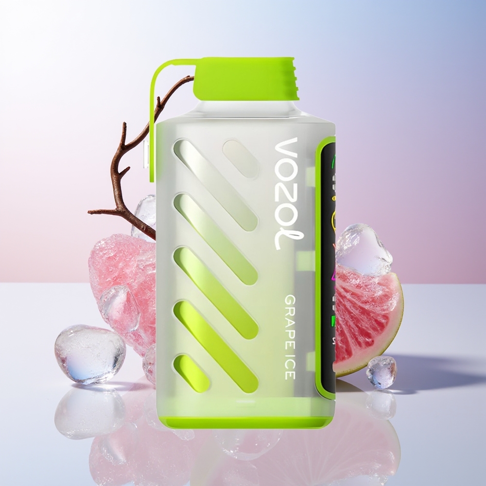 Wholesale Croatia VOZOL Gear Power 20000 Pufova Dual Mesh Coil 20mL Ledeni Grožđe Jednokratna Vape