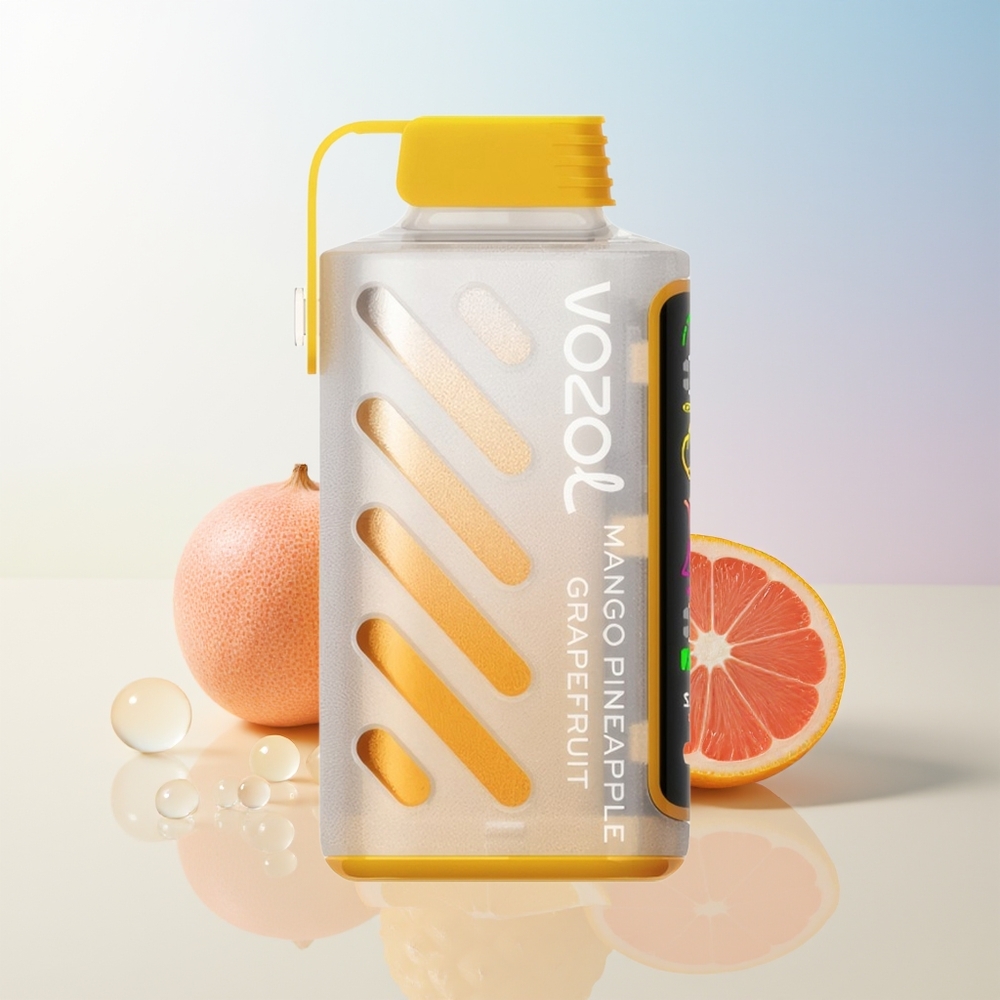 Wholesale Croatia VOZOL Gear Power 20000 Pufova Jednokratna Vape Mango Ananas Grejpfrut SiLC Tech Dual Mesh Coil Full Screen Display 20mL 5 Nicotine