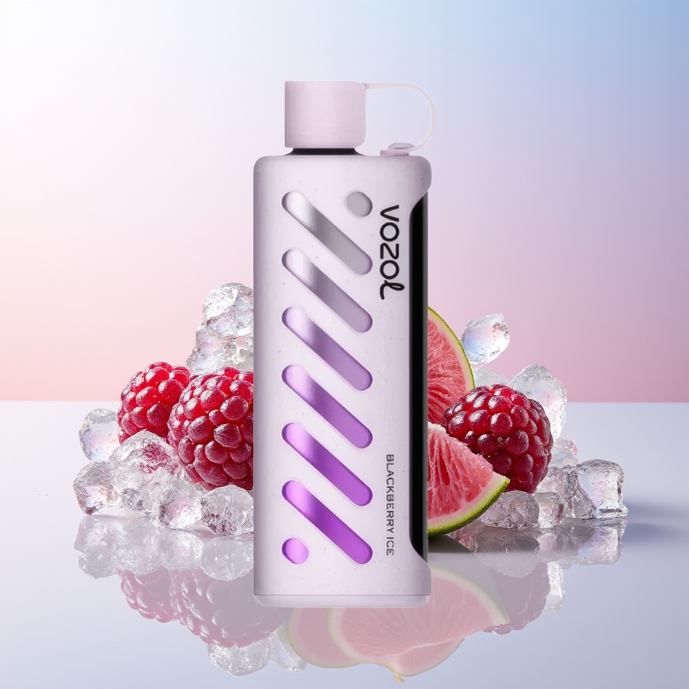 Wholesale Croatia VOZOL Gear Shisha 25000 Puffs Kupina Led SiLC Tech Dual Mesh 5mg/ml 1000mAh