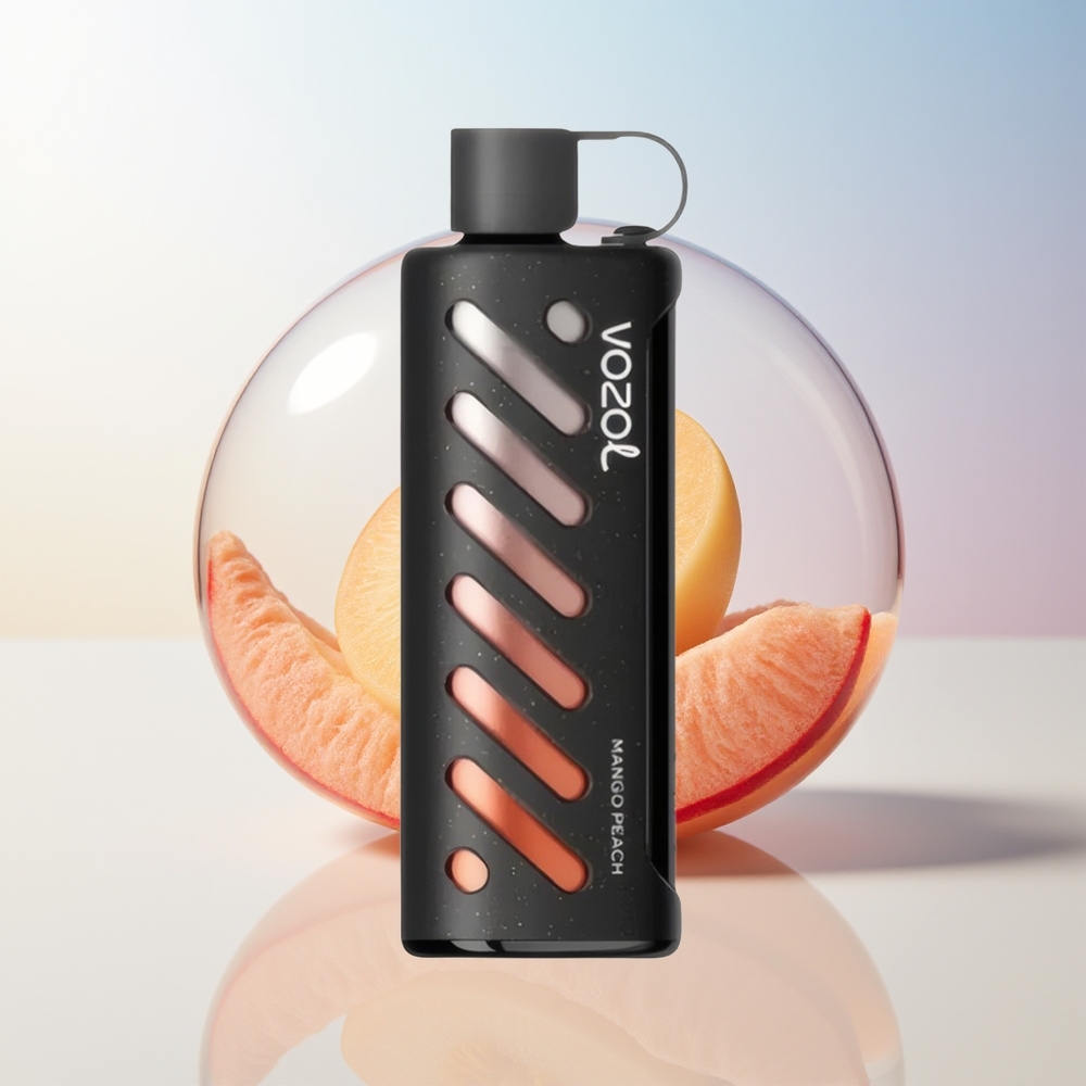 Wholesale Croatia VOZOL Gear Shisha 25000 Puffs Mango Breskva SiLC Tech Dual Mesh 5mg/ml 1000mAh