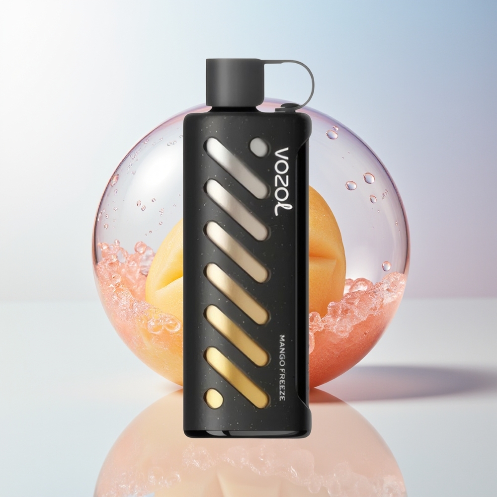 Wholesale Croatia VOZOL Gear Shisha 25000 Puffs Mango Smrznut Dual Mesh Dual Modes SiLC Tech 1000mAh 5mg/ml