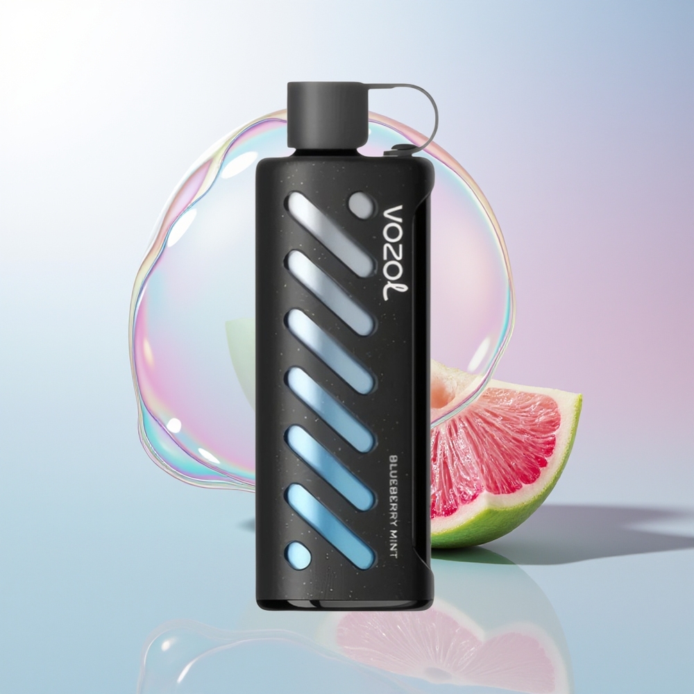 Wholesale Croatia VOZOL Gear Shisha 25000 Pufova Borovnica Metvica SiLC Tech Dual Mesh 1000mAh 5mg/ml
