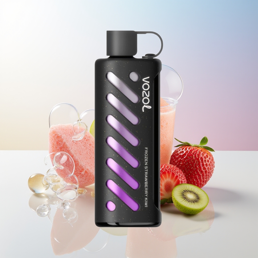 Wholesale Croatia VOZOL Gear Shisha 25000 Pufova Smrznuta Jagoda Kivi SiLC Tech Dual Mesh Dual Modes 5mg/ml