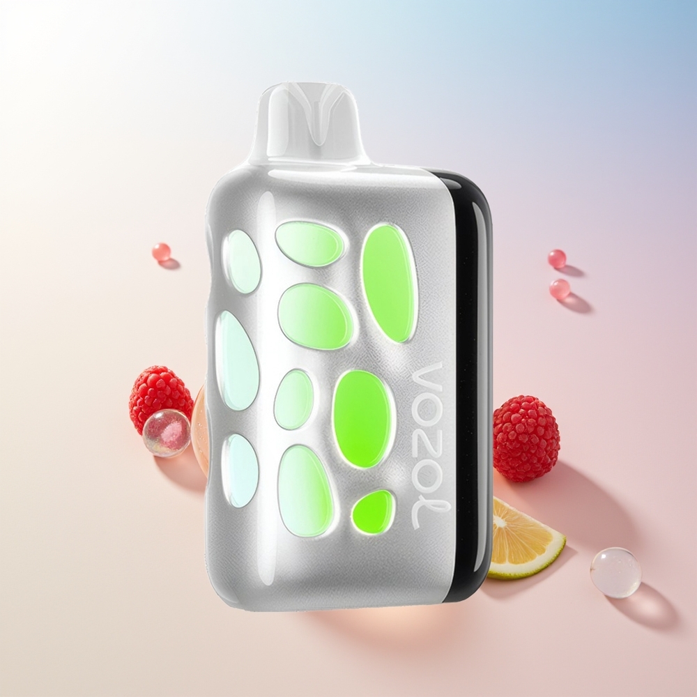 Wholesale Croatia VOZOL RAVE 40000 Briski Vape Brestika Malina Limunada 270° Vibrant Glow Design 1000mAh