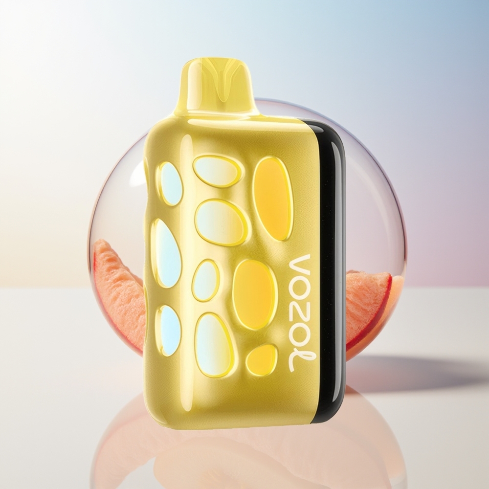 Wholesale Croatia VOZOL RAVE 40000 Jednokratna Vape Mango Breskva 270° Vibrant Glow Eclipse Vaping Animation 20/50mg/ml 1000mAh