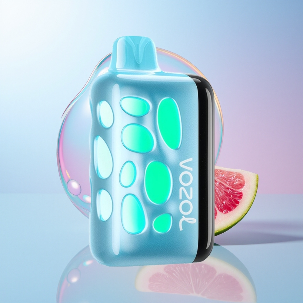 Wholesale Croatia VOZOL RAVE 40000 Plavi Jagoda Led 270° Vibrant Glow Design Beat-Synced Party Mode 80 Punjenje u 20 Minuta Eclipse Vaping Animacija 20/50mg/ml Nikotin 1000mAh Baterija