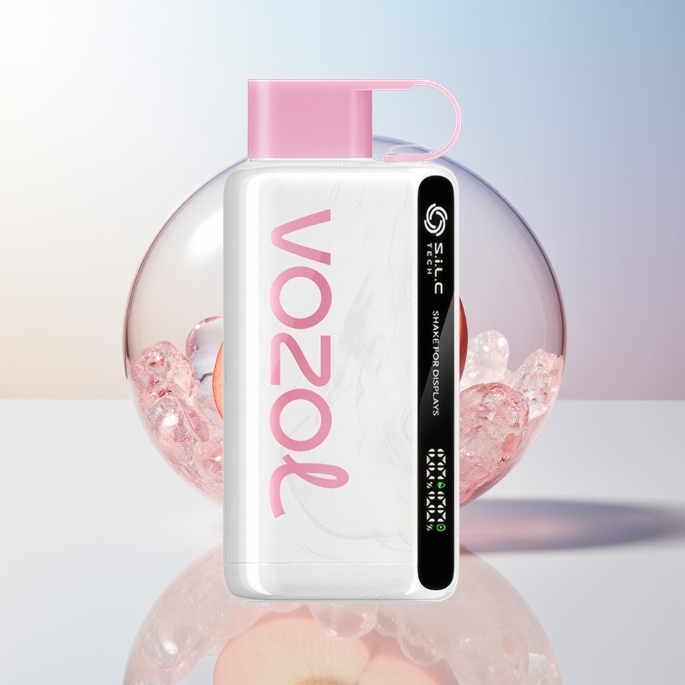 Wholesale Croatia VOZOL STAR 9000/12000 Briškica Ledenj Peach SiLC TECH 650mAh