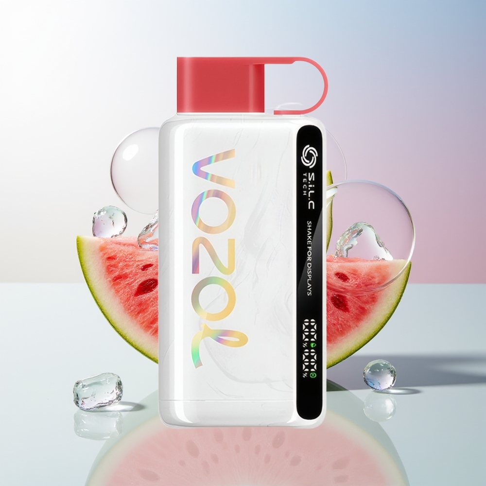 Wholesale Croatia VOZOL STAR 9000/12000 Jednokratna Vape Lubenica Led 650mAh 30 brže punjenje SiLC TECH