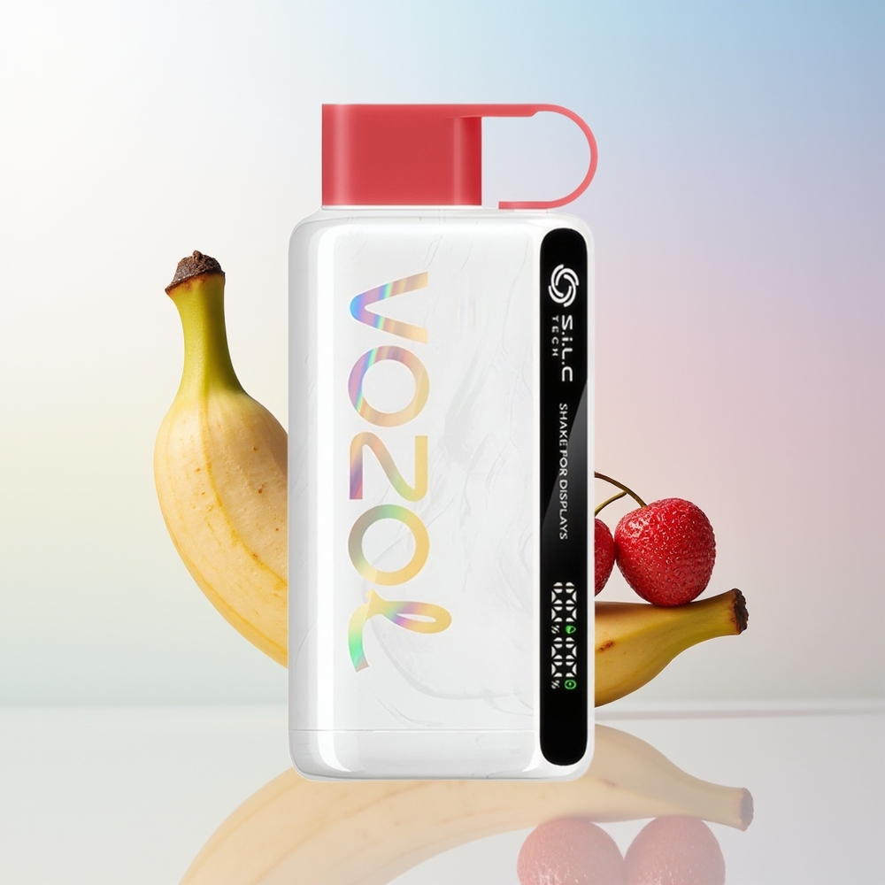 Wholesale Croatia VOZOL STAR 9000/12000 Jednokratna Vape Zmija Voće Banana Trešnja SiLC TECH 650mAh Brzo Punjenje