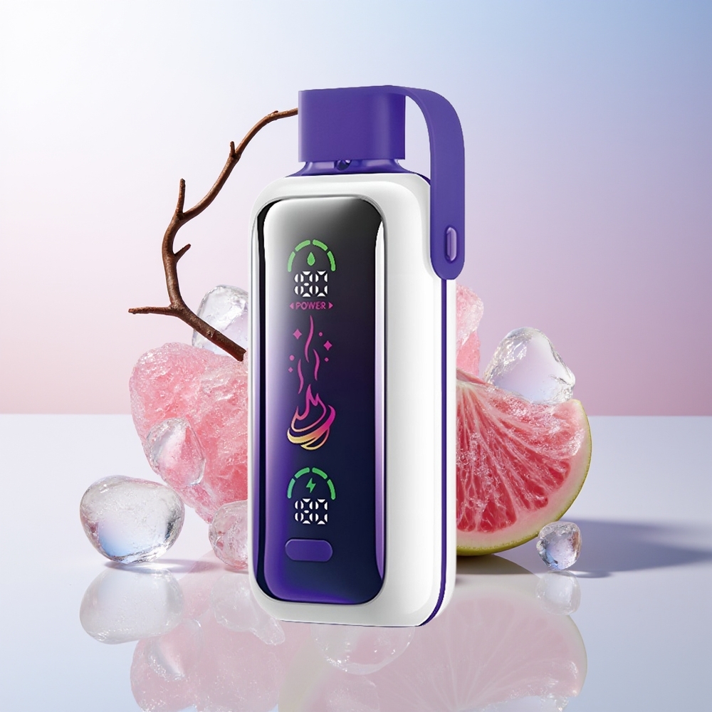 Wholesale Croatia VOZOL Star 20000 Pufova Dual Mesh Grožđe Led Jednokratna Vape 22 HD Zaslon