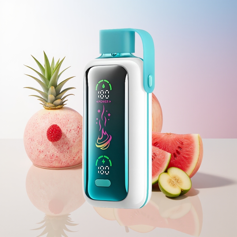 Wholesale Croatia VOZOL Star 20000 Pufova Dual Mesh Malina Jabuka Lubenica Ananas 650mAh 22 HD zrcalni ekran