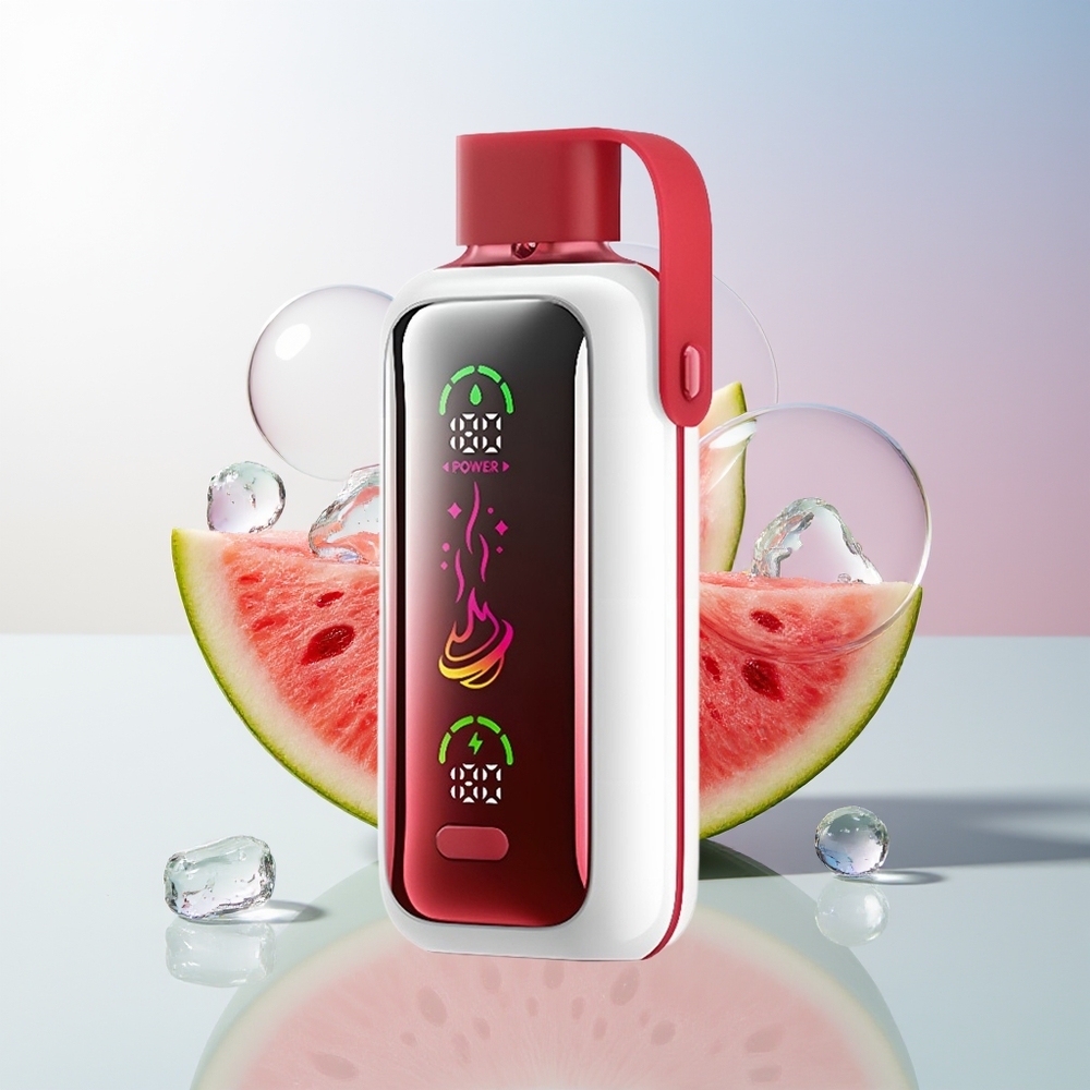 Wholesale Croatia VOZOL Star 20000 Pufova Jednokratna Vape Lubenica Led 22 HD Zrcalni Ekran Dual Mesh 650mAh 0mg/ml/20mg/ml/50mg/ml