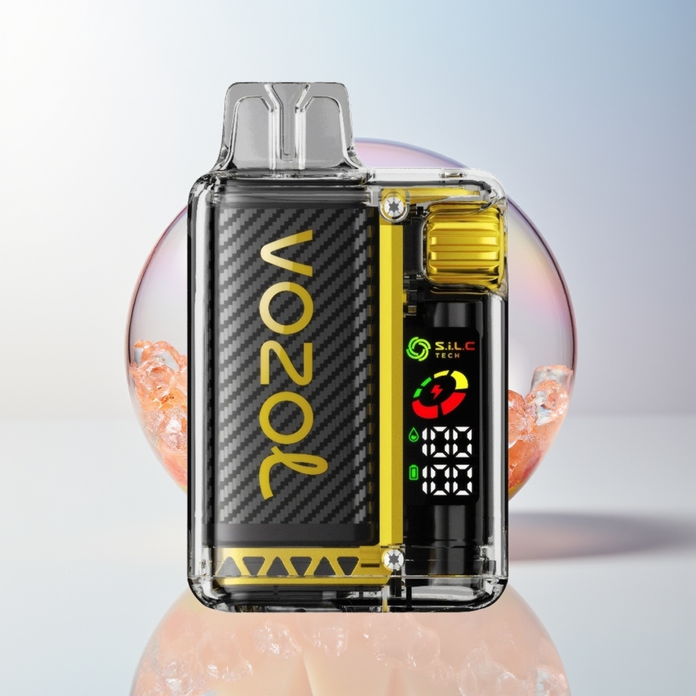 Wholesale Croatia VOZOL Vista 20000 Puffs Jednokratna Vape Mango Led Rechargeable MTL TPD Compliant OLED Screen SiLC Tech Dual Mesh Coil 650mAh 6-level Watt Output Adjustment
