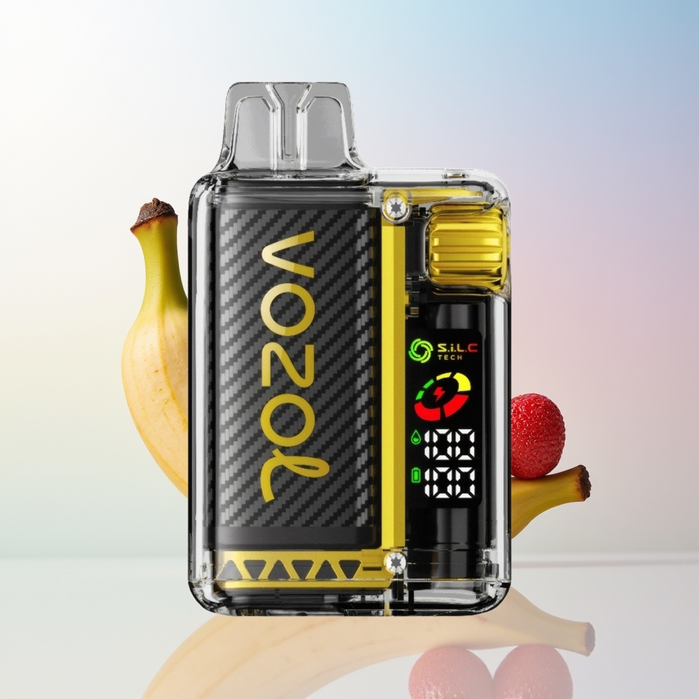 Wholesale Croatia VOZOL Vista 20000 Pufova Jednokratna Vape Zmaj Voće Banana Trešnja OLED Ekran SiLC Tech Dual Mesh Coil MCU Čip 650mAh Baterija