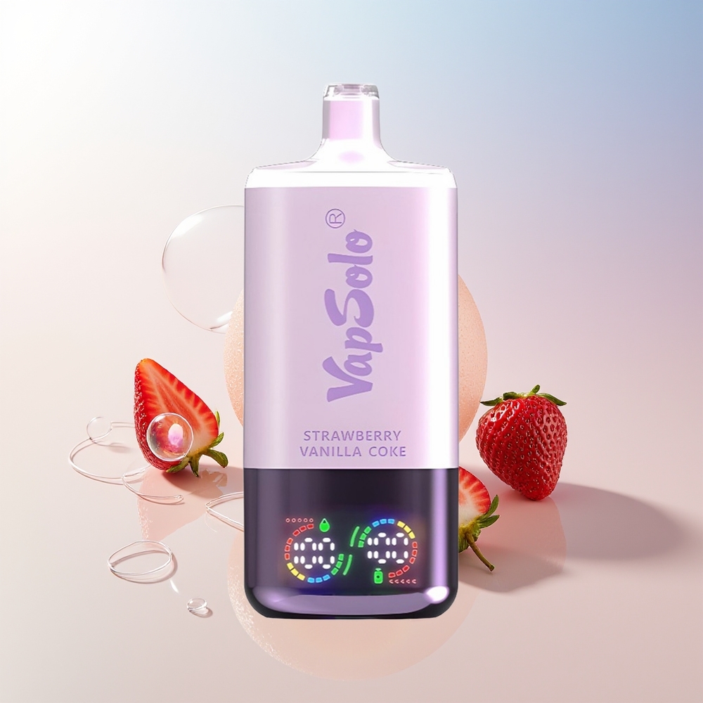 Wholesale Croatia VapSolo Triple 30000 Puffs Jagoda Vanilija Kola 40ml Type-C 3 Rezervoar