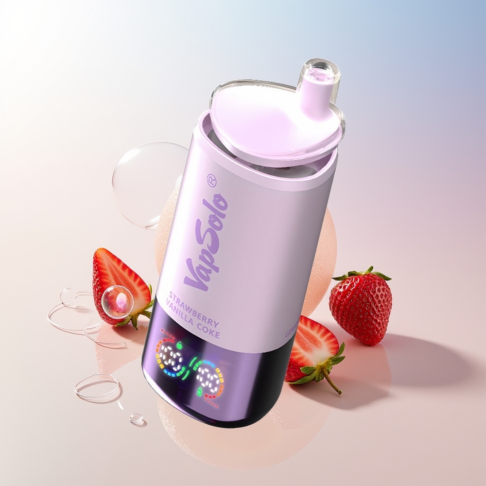 Wholesale Croatia VapSolo Triple 30000 Puffs Jagoda Vanilija Kola 40ml Type-C 3 Rezervoar
