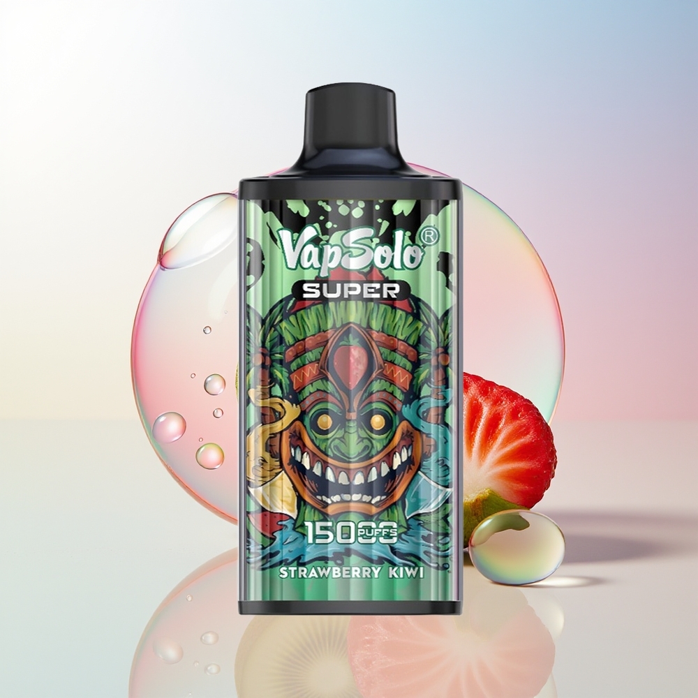 Wholesale Croatia Vapsolo Super 15000 Puffs Jagoda Kivi 40ml 850mah Mesh Coil Type-C