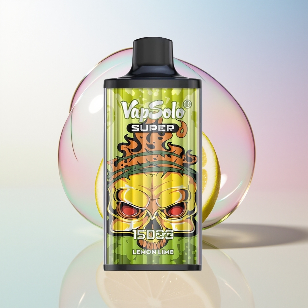 Wholesale Croatia Vapsolo Super 15000 Puffs Lima Limon 40ml 850mAh Type-C