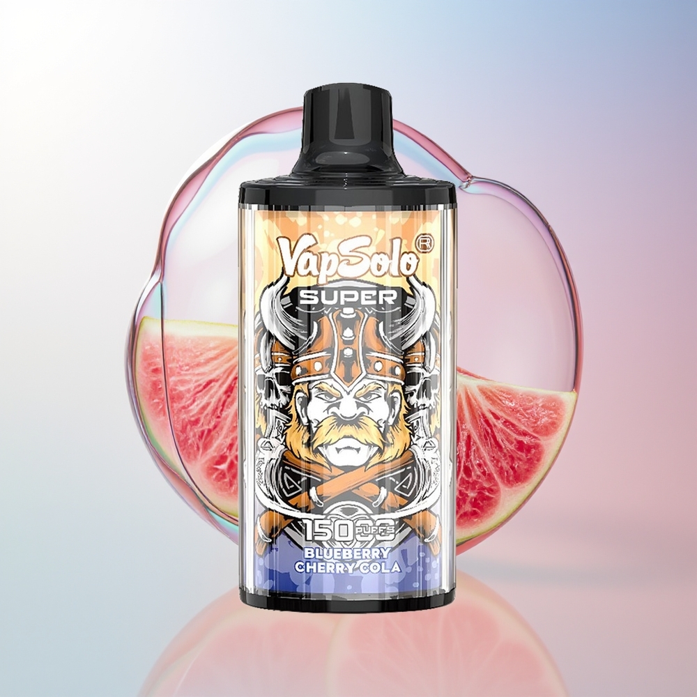 Wholesale Croatia Vapsolo Super 15000 Puffs Višnja Kola 40ml 850mah Mesh Coil Type-C