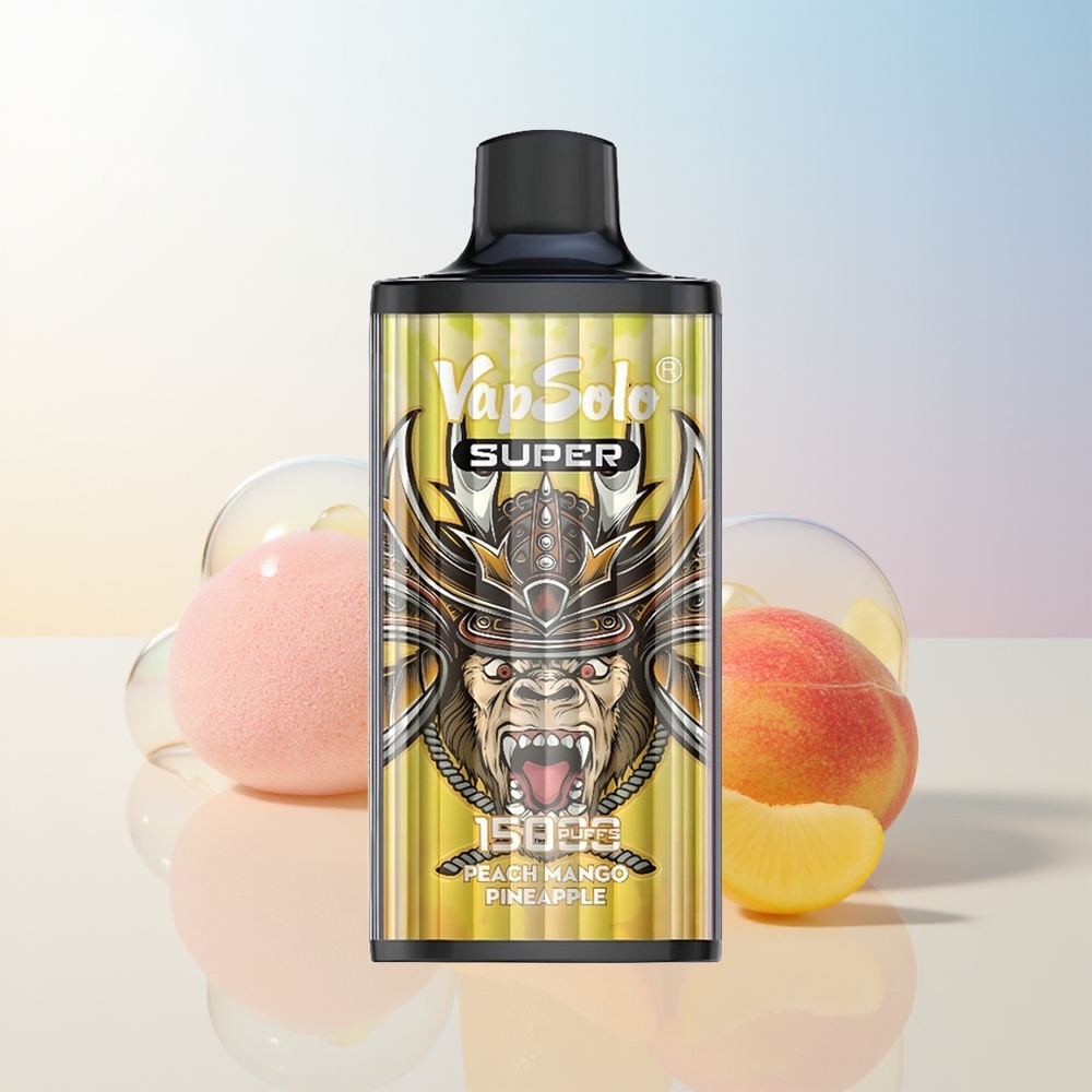 Wholesale Croatia Vapsolo Super 15000 Pufova Breskva Mango Ananas 40ml 850mah Mesh Coil Type-C