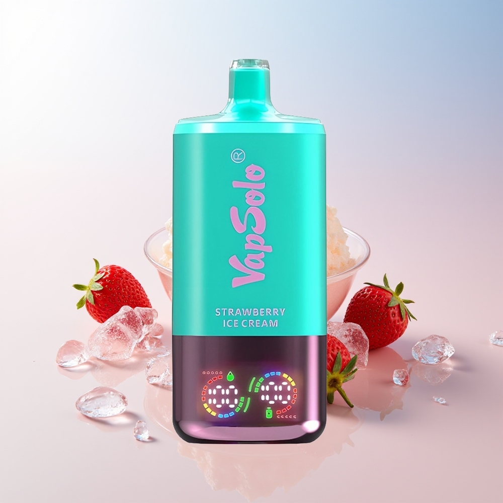 Wholesale Croatia Vapsolo Triple 30000 Puffs Jagodni Sladoled 40ml 20mg/50mg Type-C 3 Tankova
