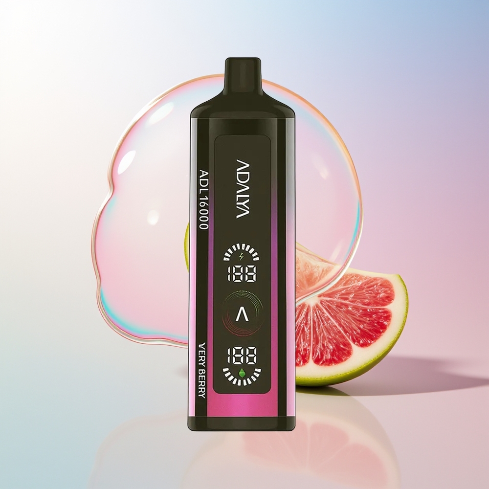 Wholesale Croatia Adalya ADL 16000 PRO Puffs Jednokratna Vape Jako Bobice USB-C Digital Screen Mesh Coil