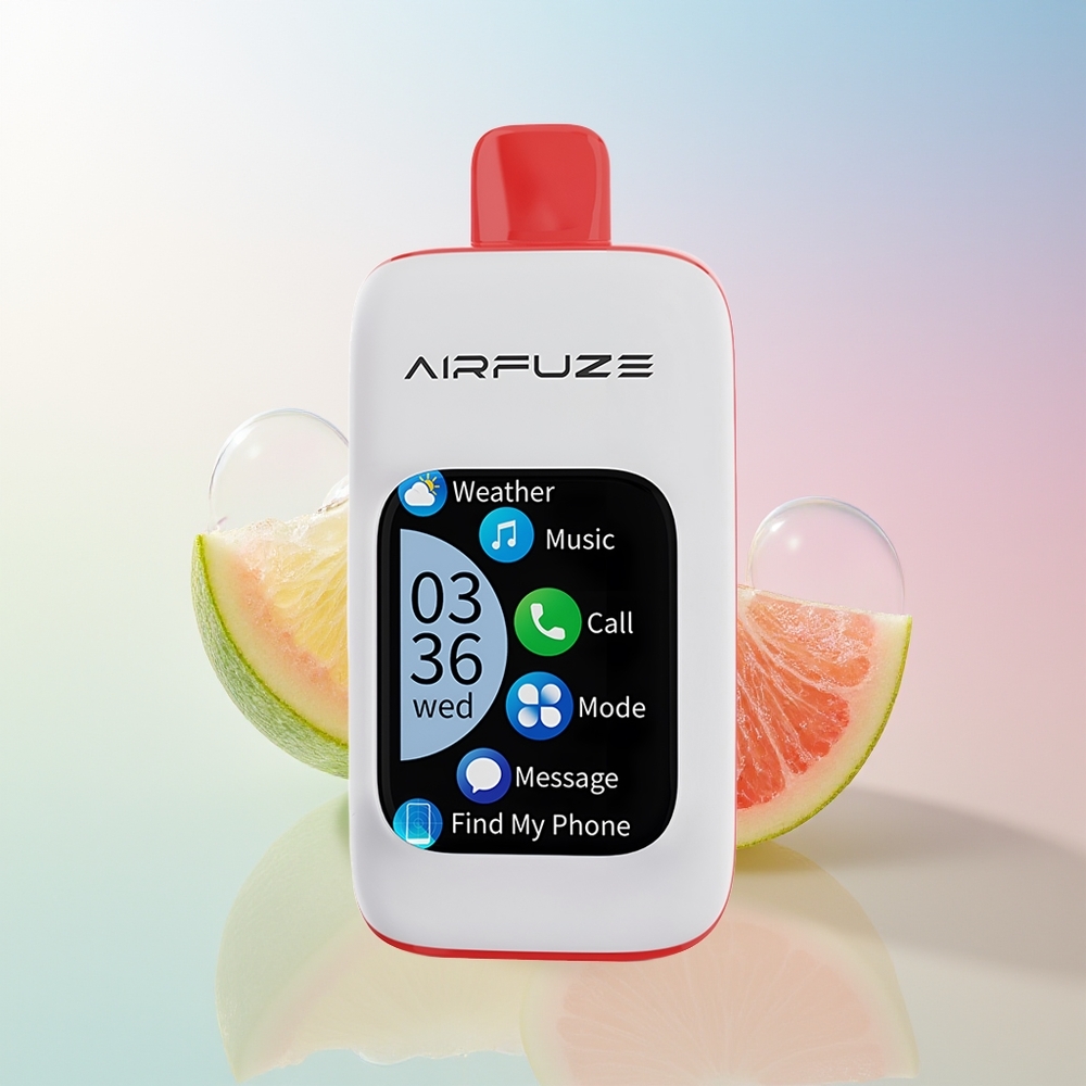 Wholesale Croatia AirFuze Smart 30000 Puffs Jednokratna Vape Kisela Sočna Gumenjaka 5% 900mAh Type-C