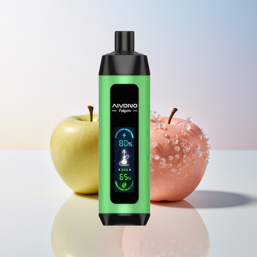 Wholesale Croatia Aivono Aim Fatpro 22000 Puffs Dvije Jabuke 28ml 600mAh 0.6 ohm Mesh Mrežica Eco/Boost Dual Modes 0%-5% Nikotin