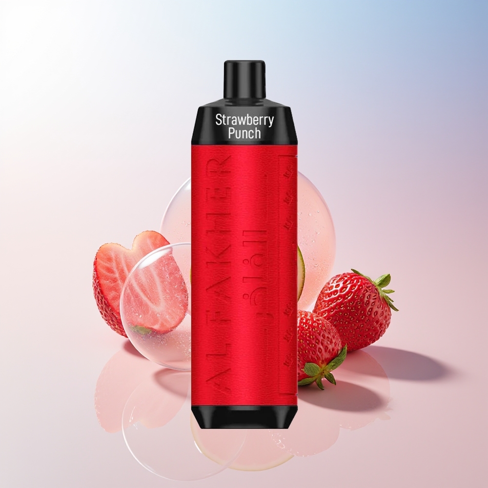 Wholesale Croatia Al Fakher Crown Bar 8000 Jagoda Punch 600mah 18ml 5mg 0.6ohm USB-C