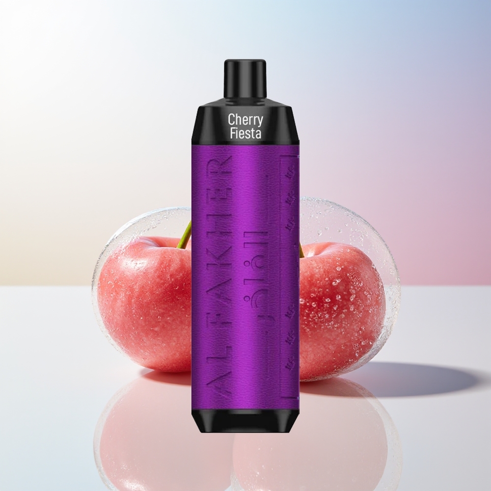 Wholesale Croatia Al Fakher Crown Bar 8000 Višnja Fiesta USB-C 18ml 5mg 600mAh 0.6ohm