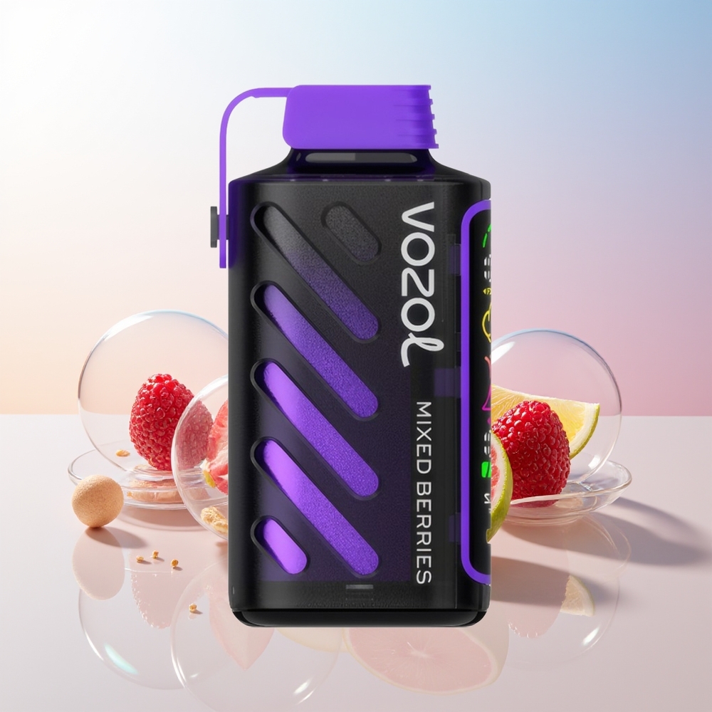 Wholesale Croatia VOZOL Gear Power 20000 Puffs Mješavina Bobica S.i.L.C. Tech Dual Mesh Coil 20mL 5% Nikotina