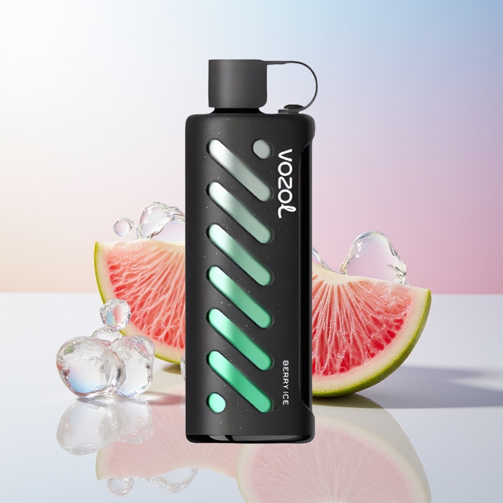 Wholesale Croatia VOZOL Gear Shisha 25000 Puffs Jagoda Led Dual Mesh Dual Modes S.i.L.C Tech 5mg/ml