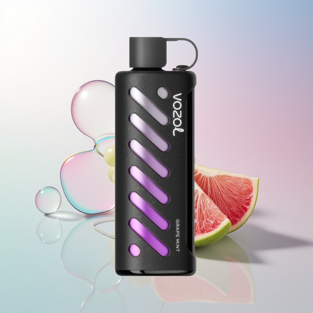 Wholesale Croatia VOZOL Gear Shisha 25000 Pufova Grožđe Metvica Dual Mesh Dual Modes S.i.L.C Tech 5mg/ml 1000mAh
